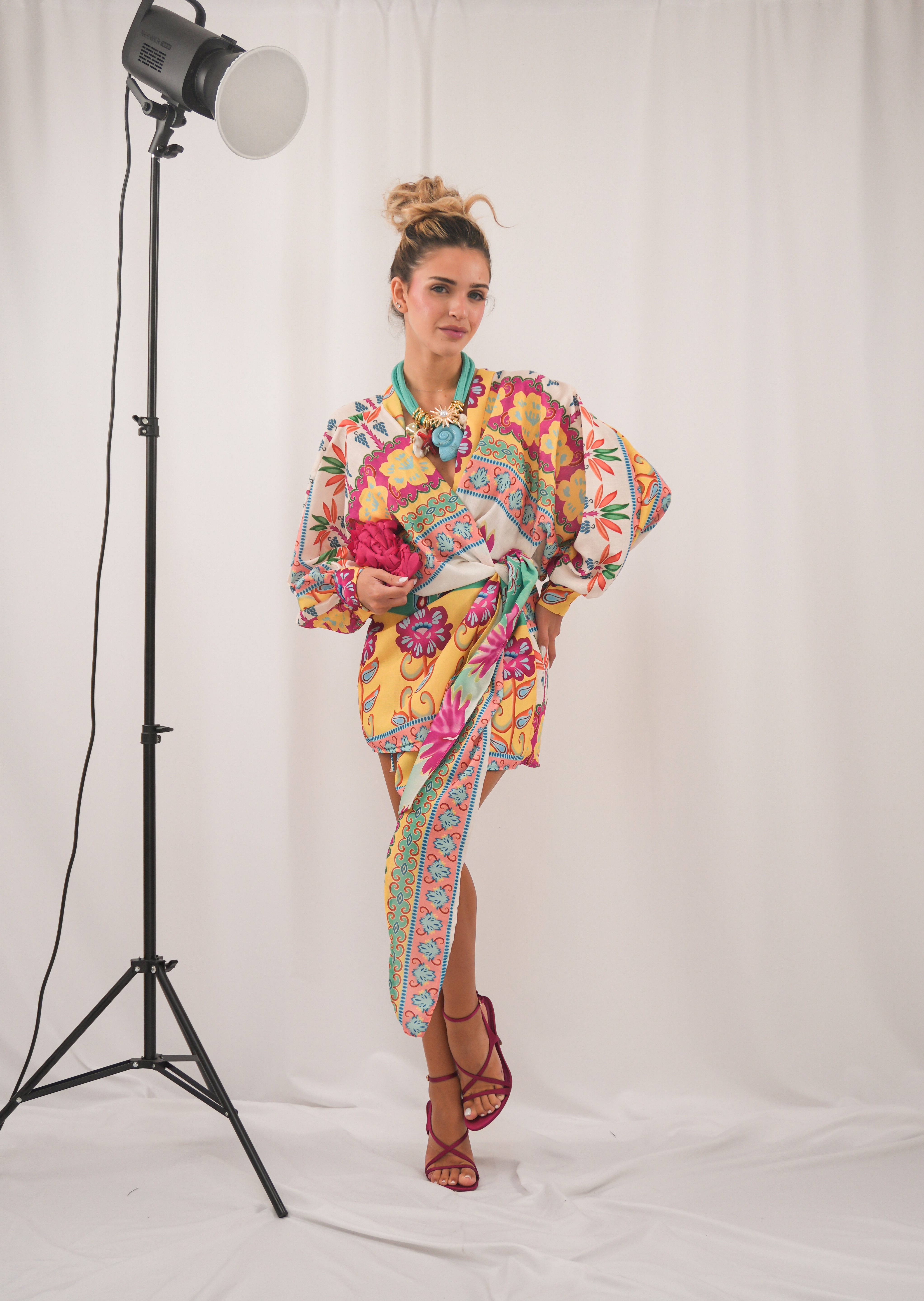 Paola Copricostume Kimono Abito Cancun – Moonà Shop
