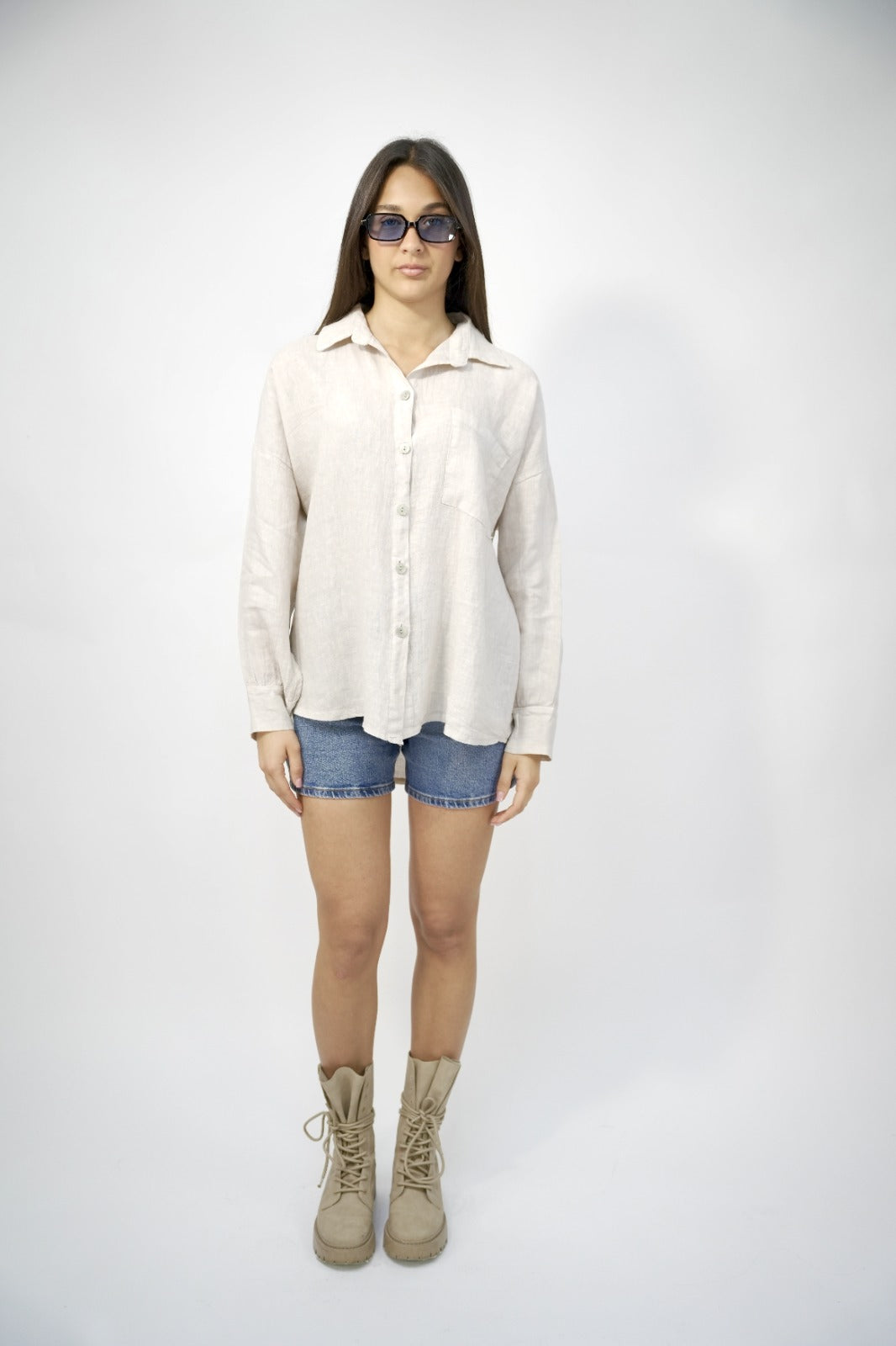 Camicia 100% lino Grace